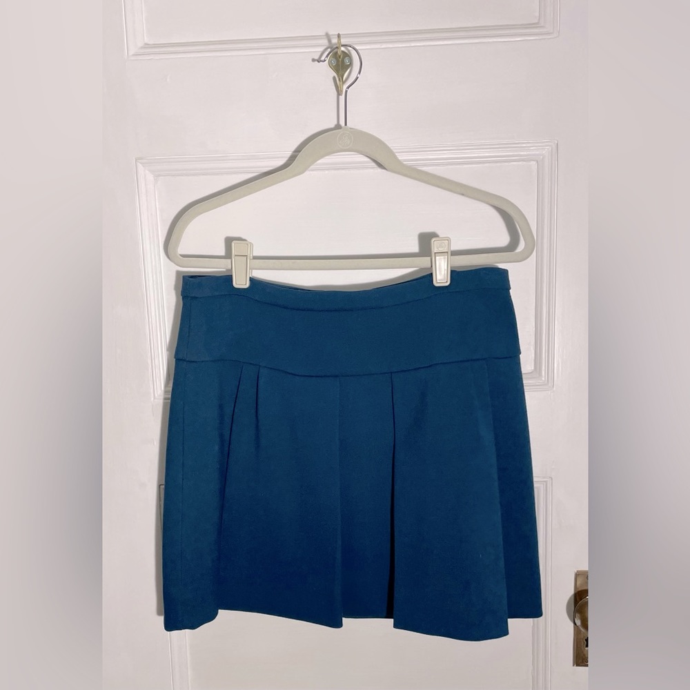 J. Crew Pleated Mini Skirt
